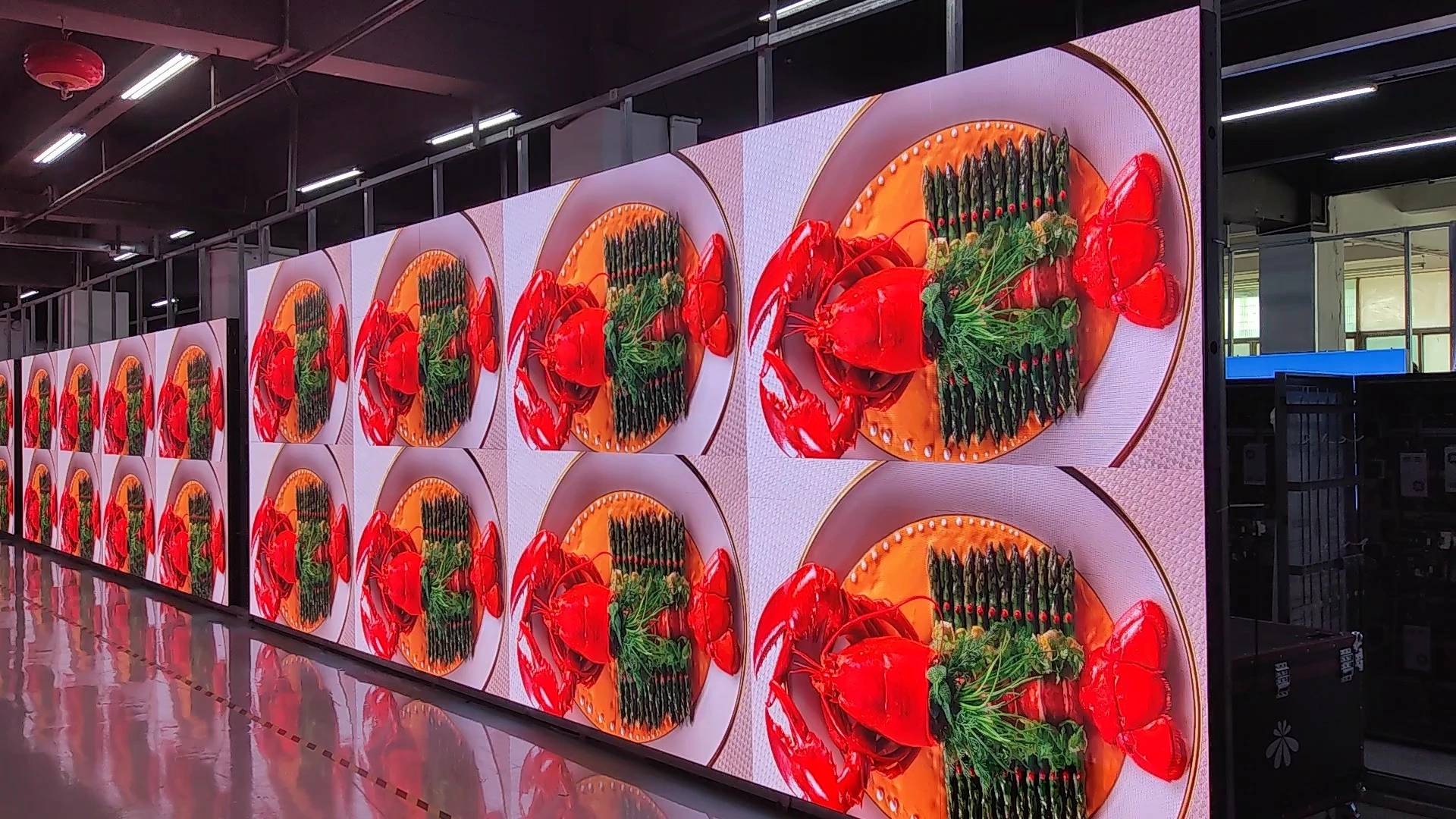 Lecede interior COB fijo Led P1.2 1,5 P1.8 4K Smd Panel de pared de vídeo gran estudio de cine pantalla Led 16:9 1