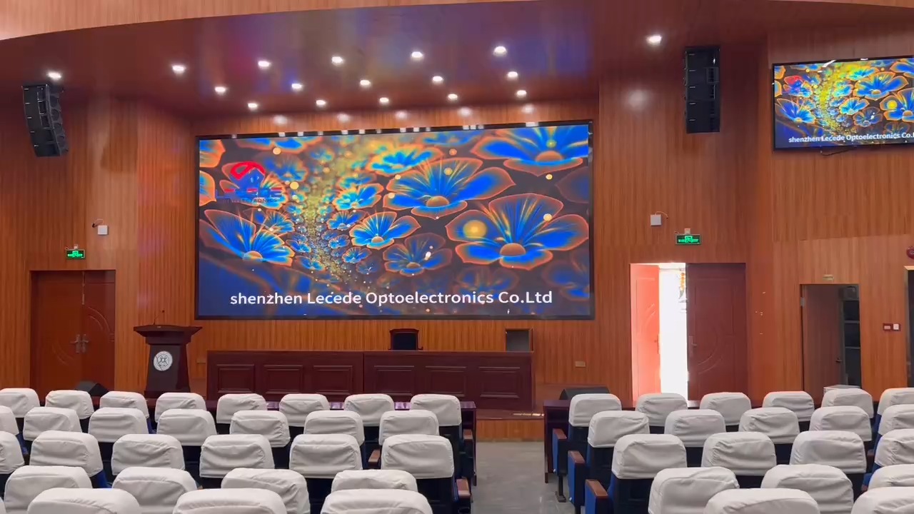 Lecede P1.2 P1.5 P1.8 Indoor Led Display Video Wall Screen Meeting Room Movie Theater Marquee Screen 1