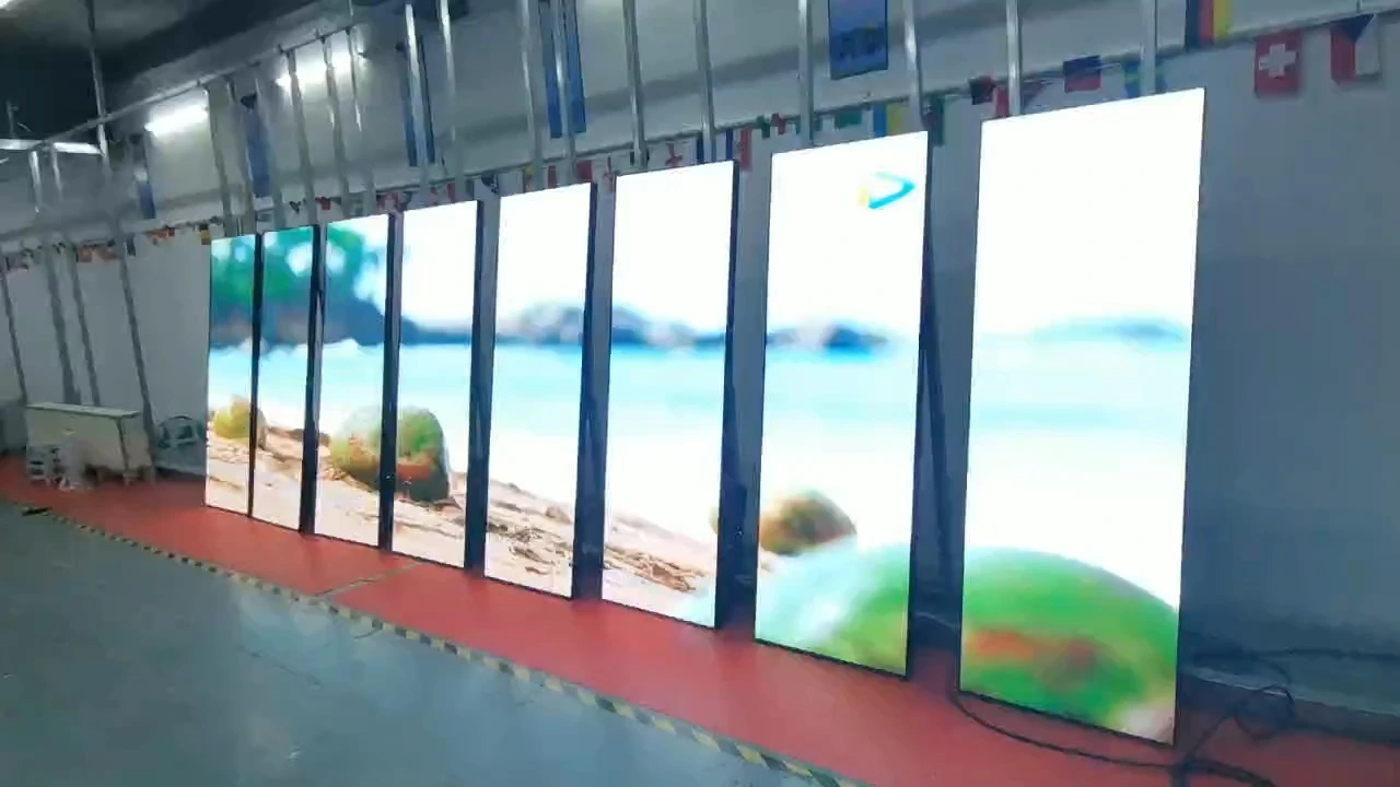 Affichage à LED de l'affiche mobile intérieure P1.86 P2 P2.5 P3 1