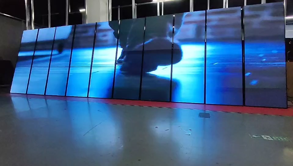 Soporte de cartel Digital hd pantalla LED interior P1.86 P2 tótem LED/P2.5 cartel LED al aire libre/P3 pantalla de cartel pantalla LED para eventos 1