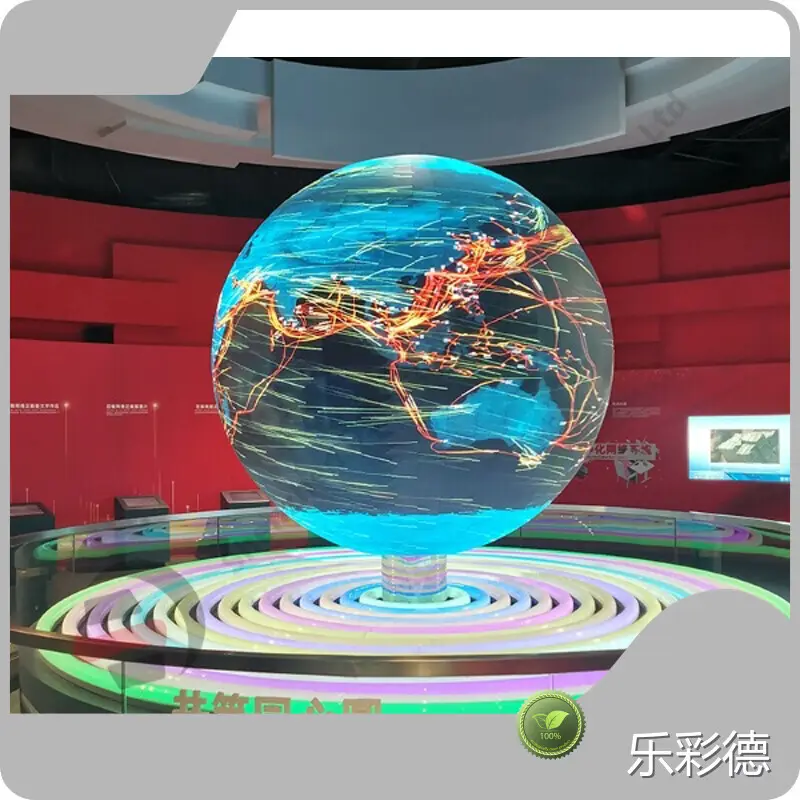 Custom Led Screen Round CE ETL FCC ROHS BSCI Lecede 1