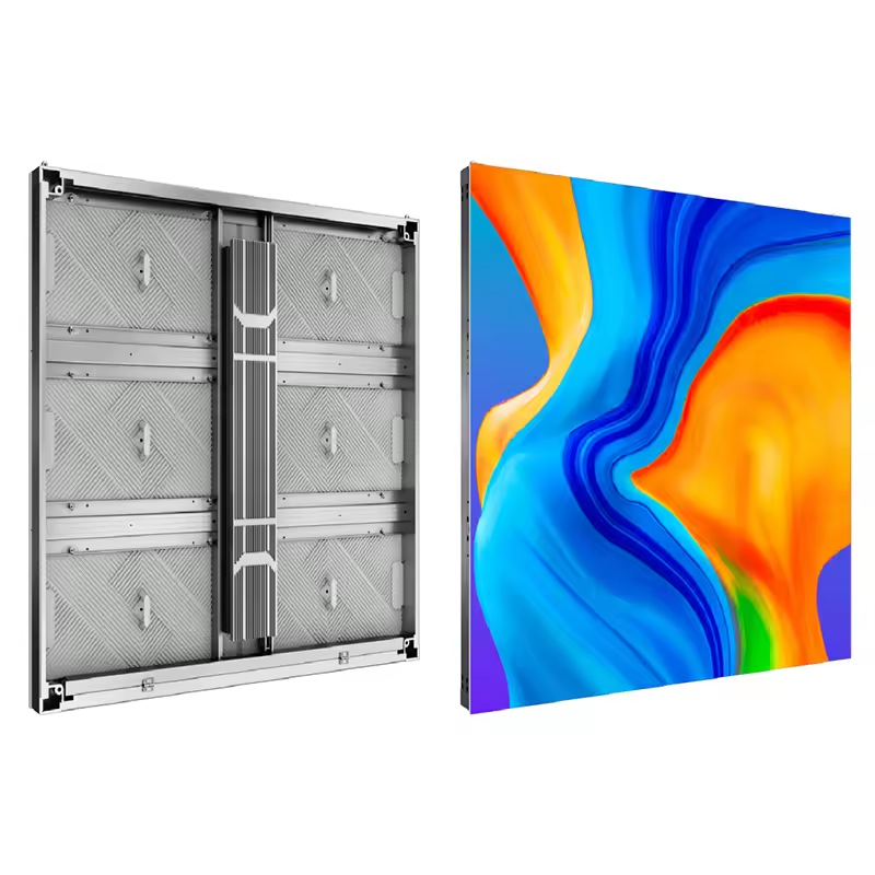 Outdoor -LED -Display vordere Service feste Installation P4 P5 P.6 3