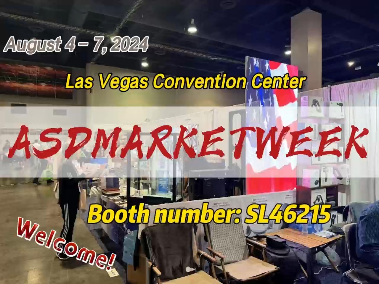 ASDMARKETWEEK2024 นิทรรศการ Lecede led display
