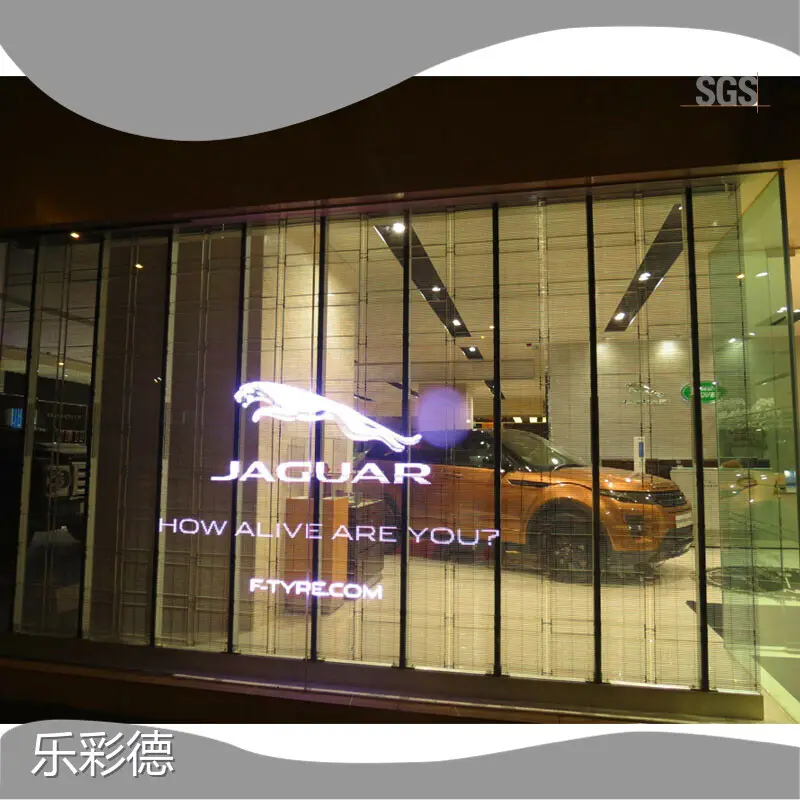 Transparent Led Sign Lecede Lecede Company 1