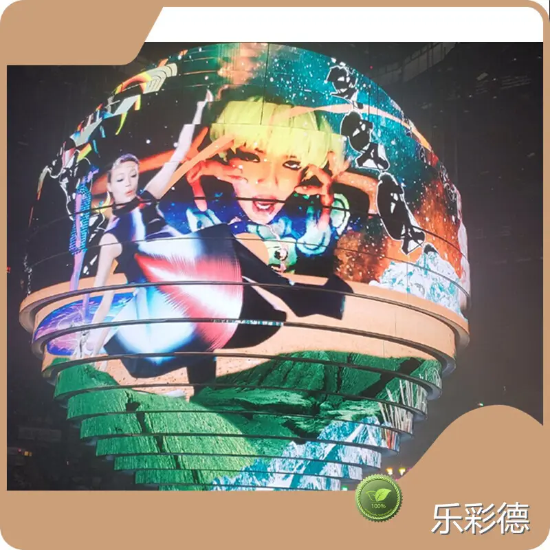 Hot Round Led Screen L/C / Cash / Western Union / T/T / Paypal / Alipay Lecede Brand 1
