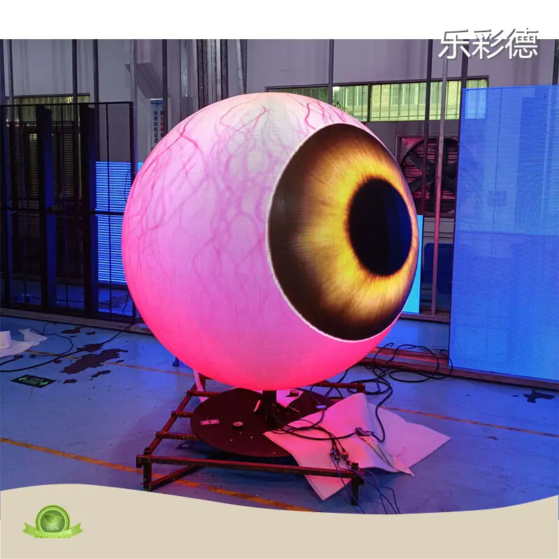 Round Shape Led Display 20-30 Working Days Lecede 1