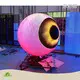 Round Shape Led Display 20-30 Working Days Lecede 1