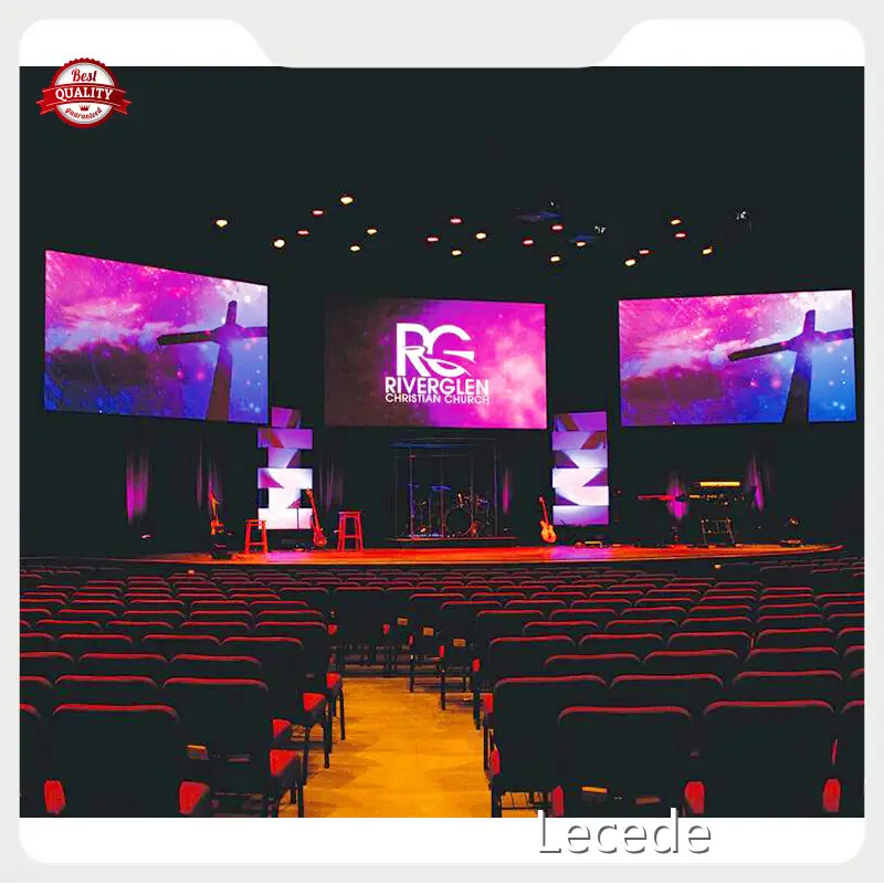 Shopping Malls Led Display Screen Indoor P1.25 P1.53 P1.86 P2 P2.5 by Lecede 1