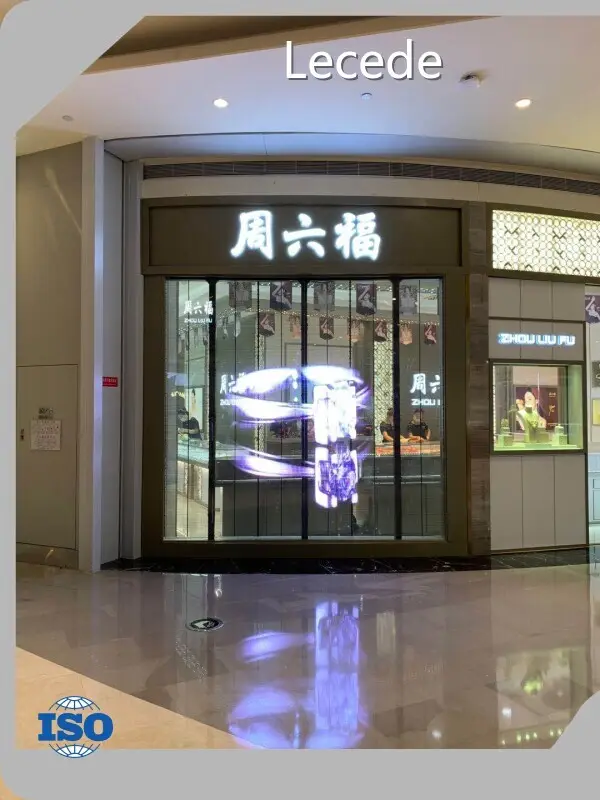Flexible Transparent Led Screen Negotiate - - Lecede 1