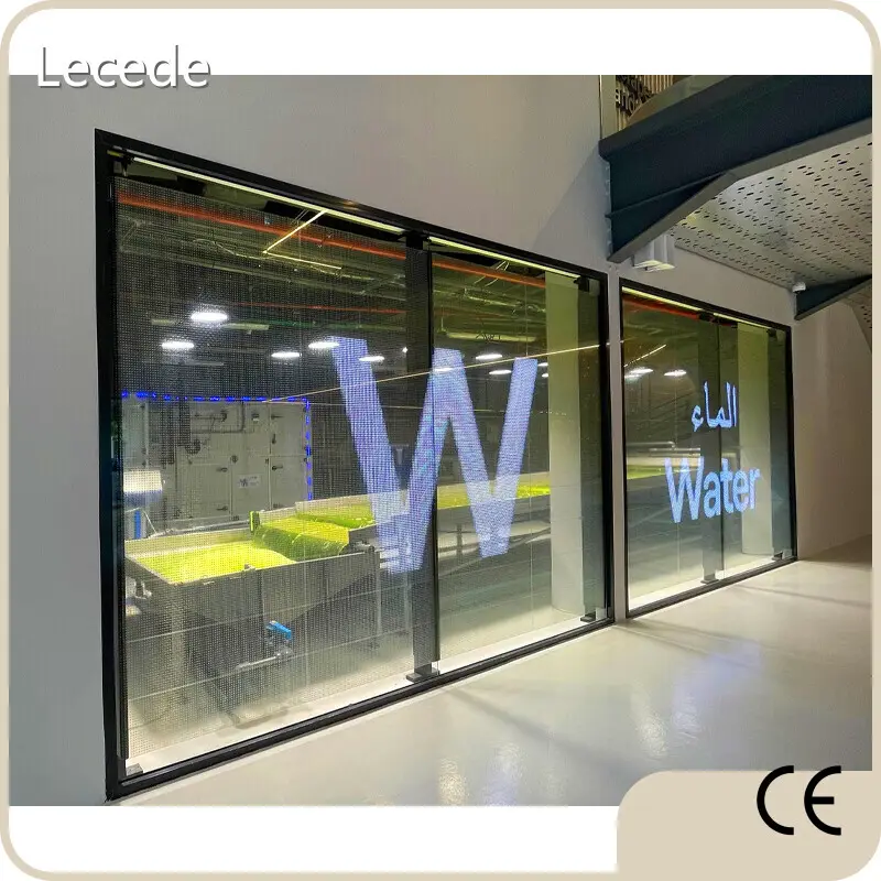 Transparent Led Film Display P2.6 P2.8 P3.9 - - Lecede 1