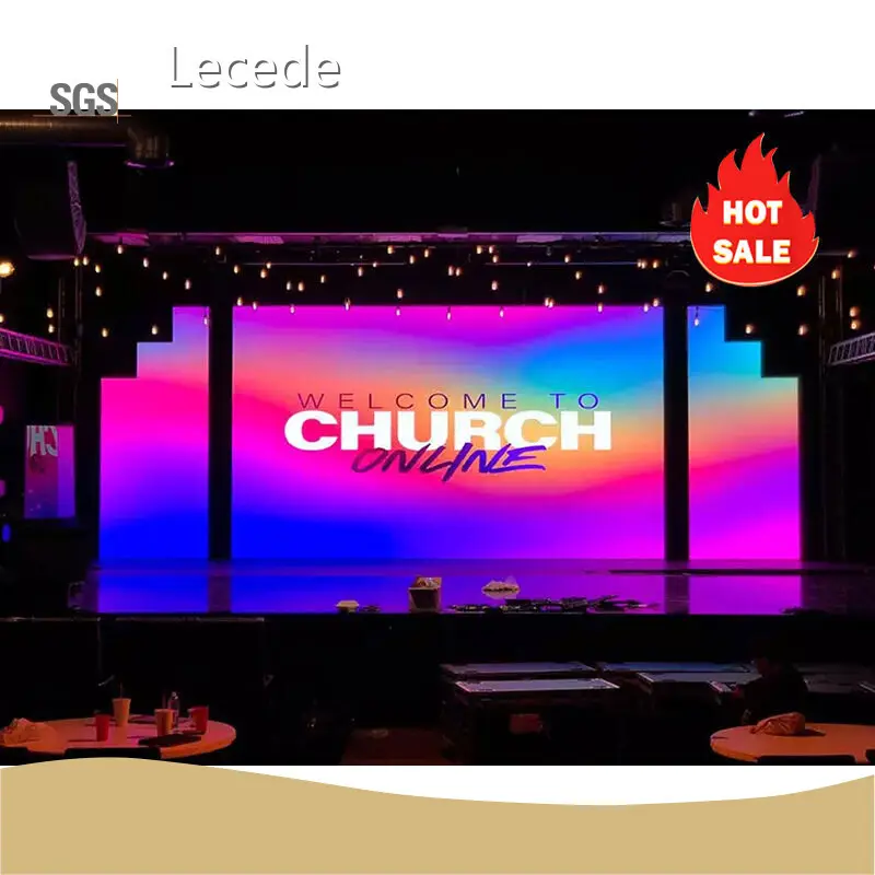 Mobile Led Screen Rental CE ETL FCC ROHS BSCI by Lecede 1