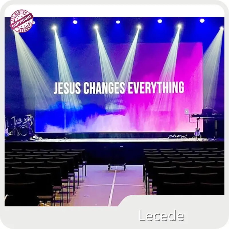Poster Led Screen Available - Exhibition Halls - Lecede 1