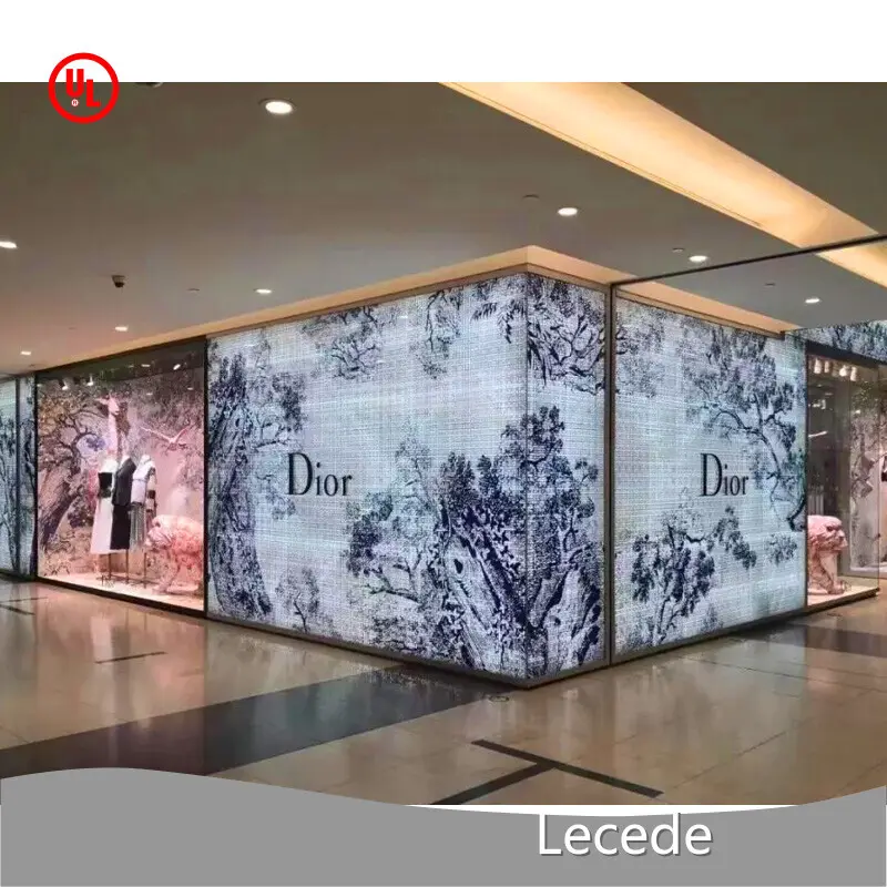 Transparent Led Display Screen L/C / Cash / Western Union / T/T / Paypal / Alipay - - Lecede 1