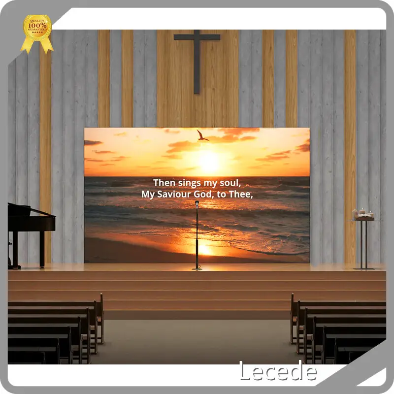 University Stage Background Led Screen P1.25 P1.53 P1.86 P2 P2.5 by Lecede 1