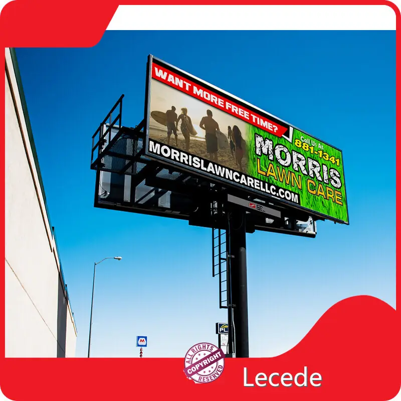 Large Outdoor Led Screen Shenzhen - - Lecede 1