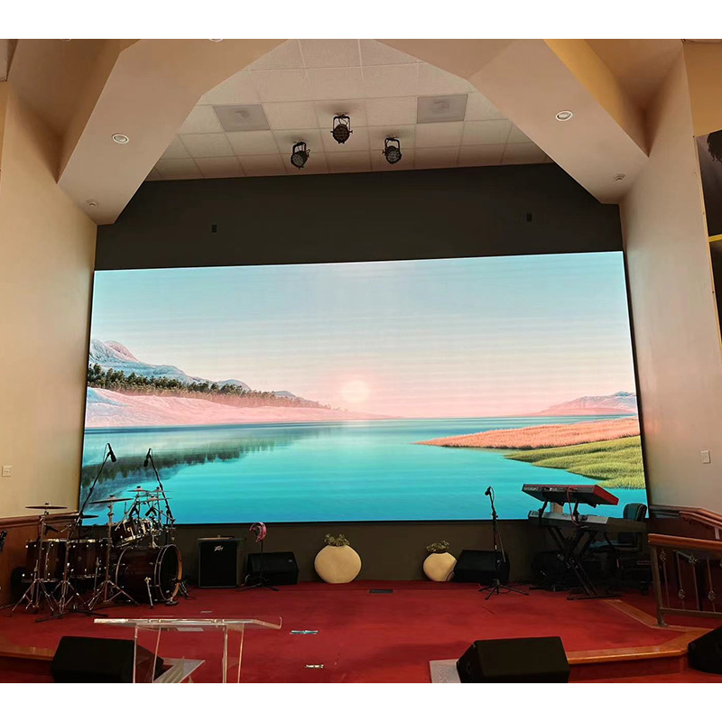 Lecede Church Service delantero HD LED Video Muro