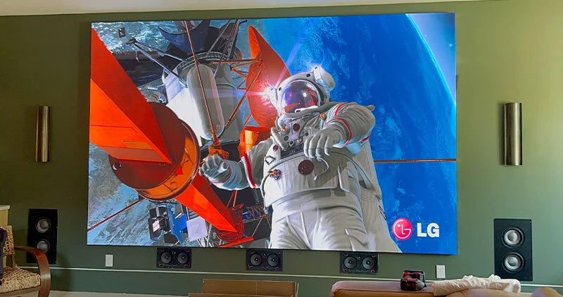 Indoor LED Home Theater Display Screen 8K P1.25 Seamless DIY Front Installation 1