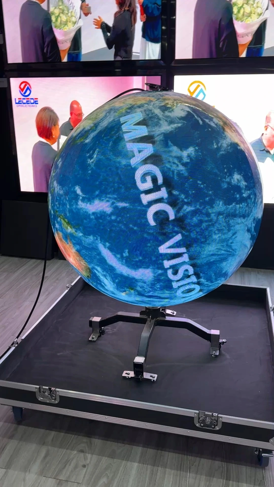 Pantalla LED esférica serie RX-Flex: imágenes inmersivas de 360° sin interrupciones 1