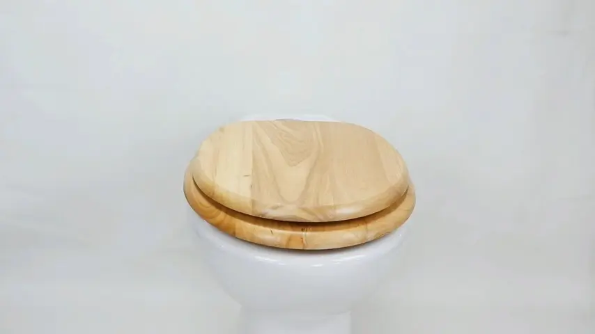 Sedile WC in pino massello di Fanmitrk 1