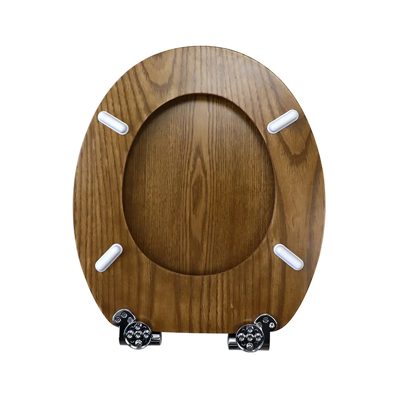 Solid Mahogany Toilet Seat by Fanmitrk 4