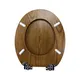 Solid Mahogany Toilet Seat by Fanmitrk 4