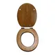 Solid Mahogany Toilet Seat by Fanmitrk 7
