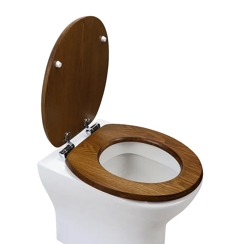 Solid Mahogany Toilet Seat by Fanmitrk 6