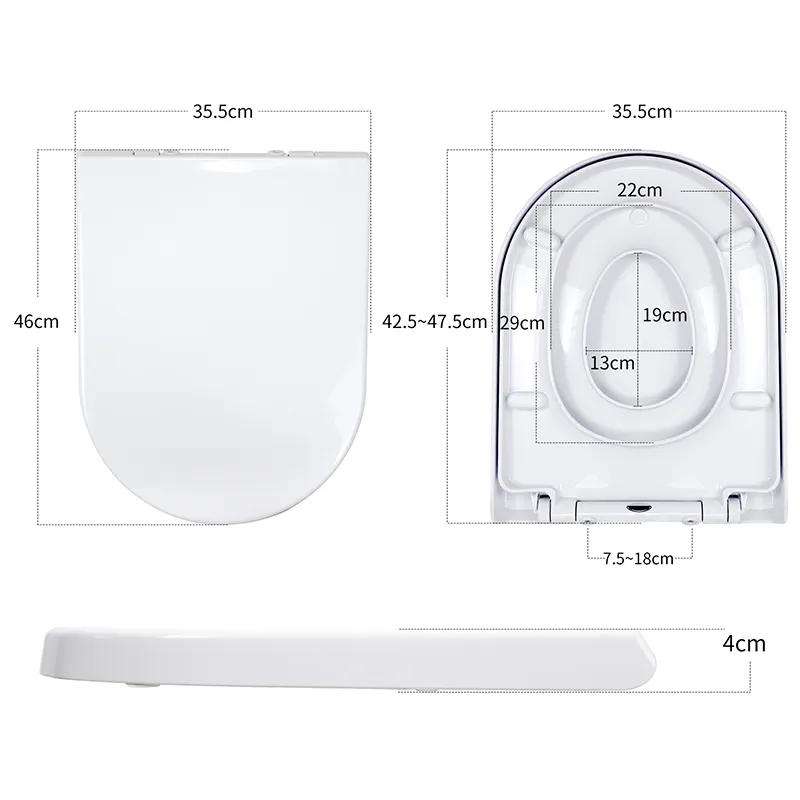 U Shape Family Toilet Seat - - Fanmitrk 7