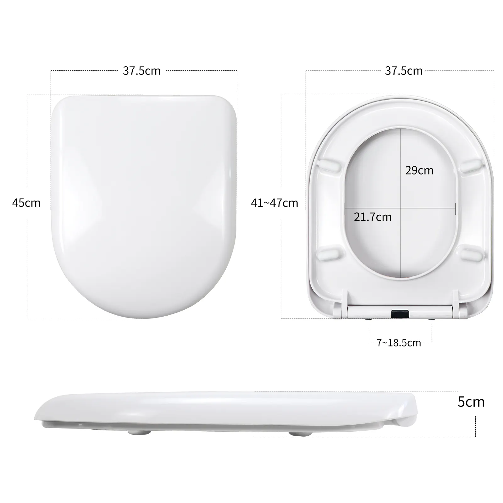 U Shape Toilet Seat by Fanmitrk 7