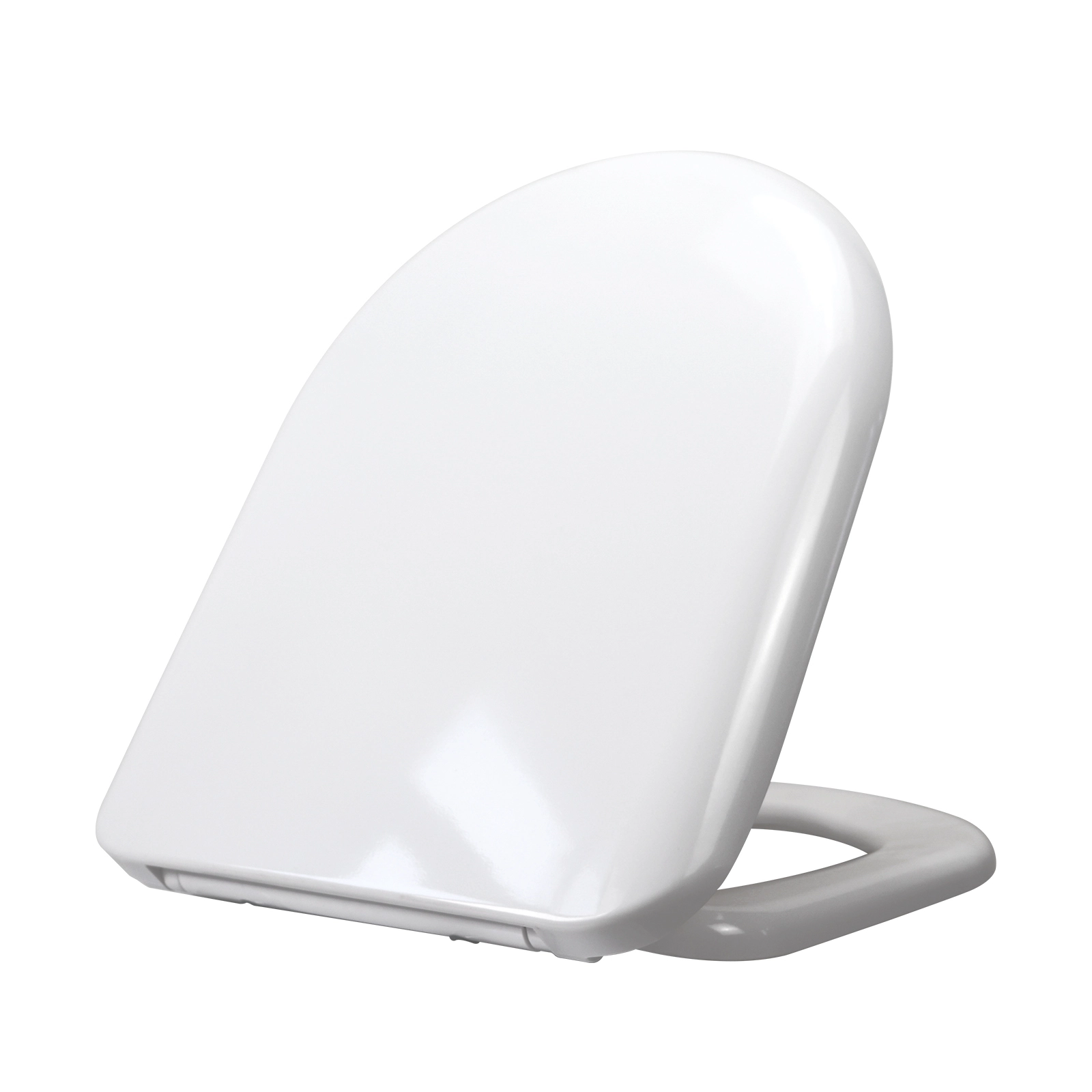 Fanmitrk Duroplast Toilet seat 07U white U-Shaped soft close 1