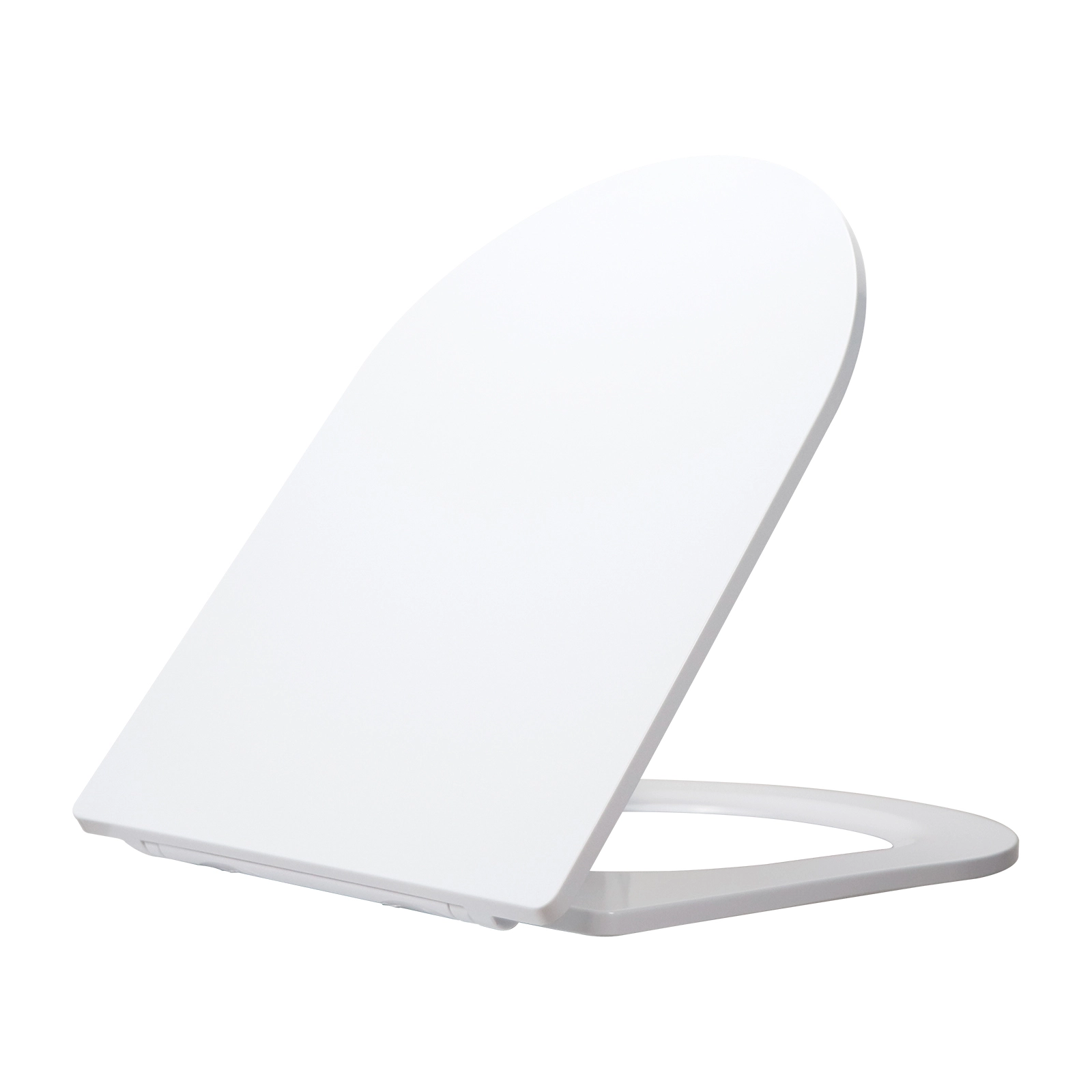 Fanmitrk U-Shaped Toilet Seat Duroplast White easy to clean 1