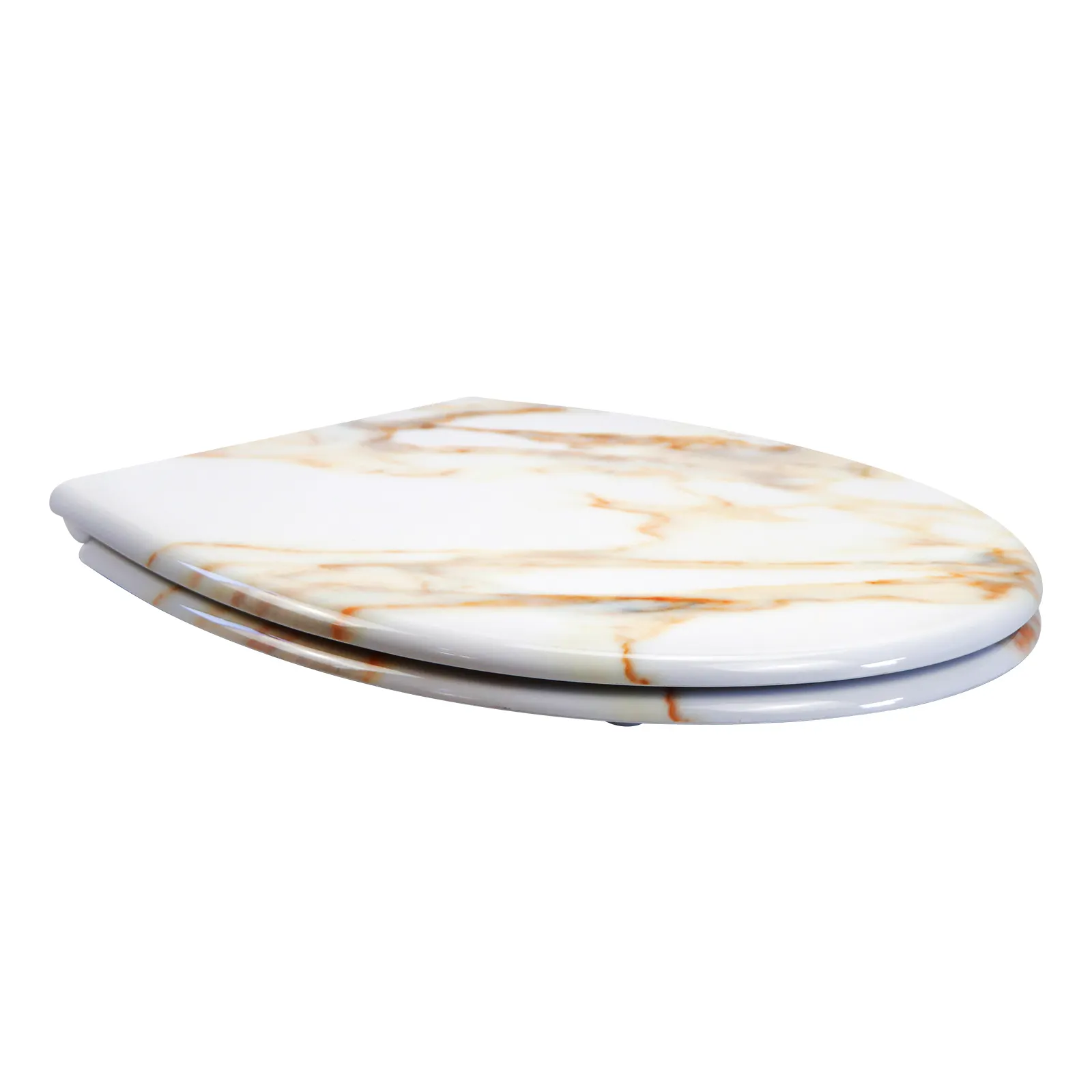 Grey Patterned Toilet Seat - - Fanmitrk-1 6