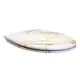 Grey Patterned Toilet Seat - - Fanmitrk-1 6