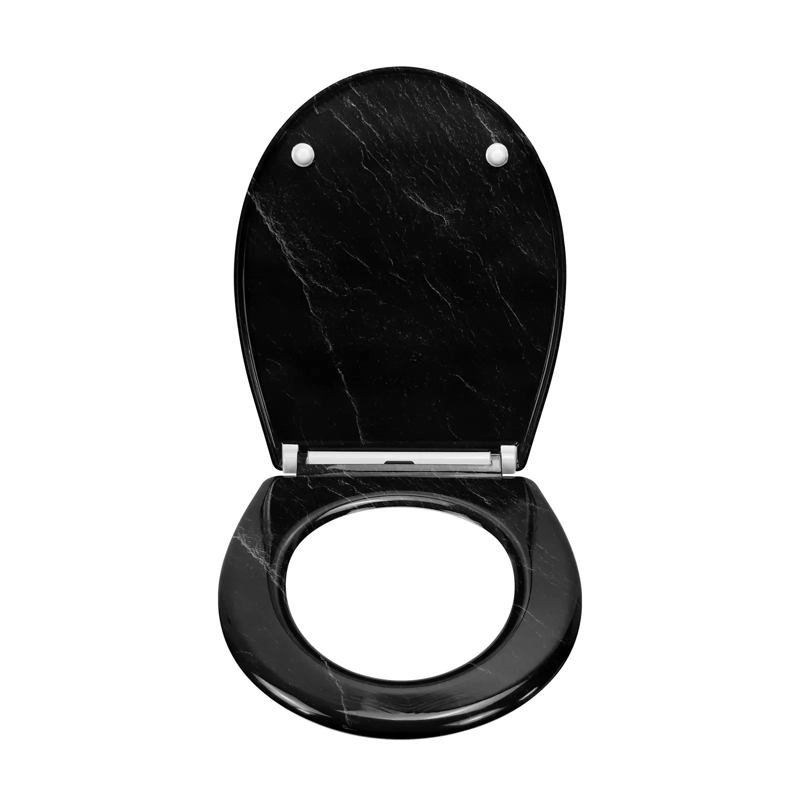 Duroplast Toilet Seat White - - Fanmitrk 5