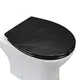 Duroplast Toilet Seat White - - Fanmitrk 3