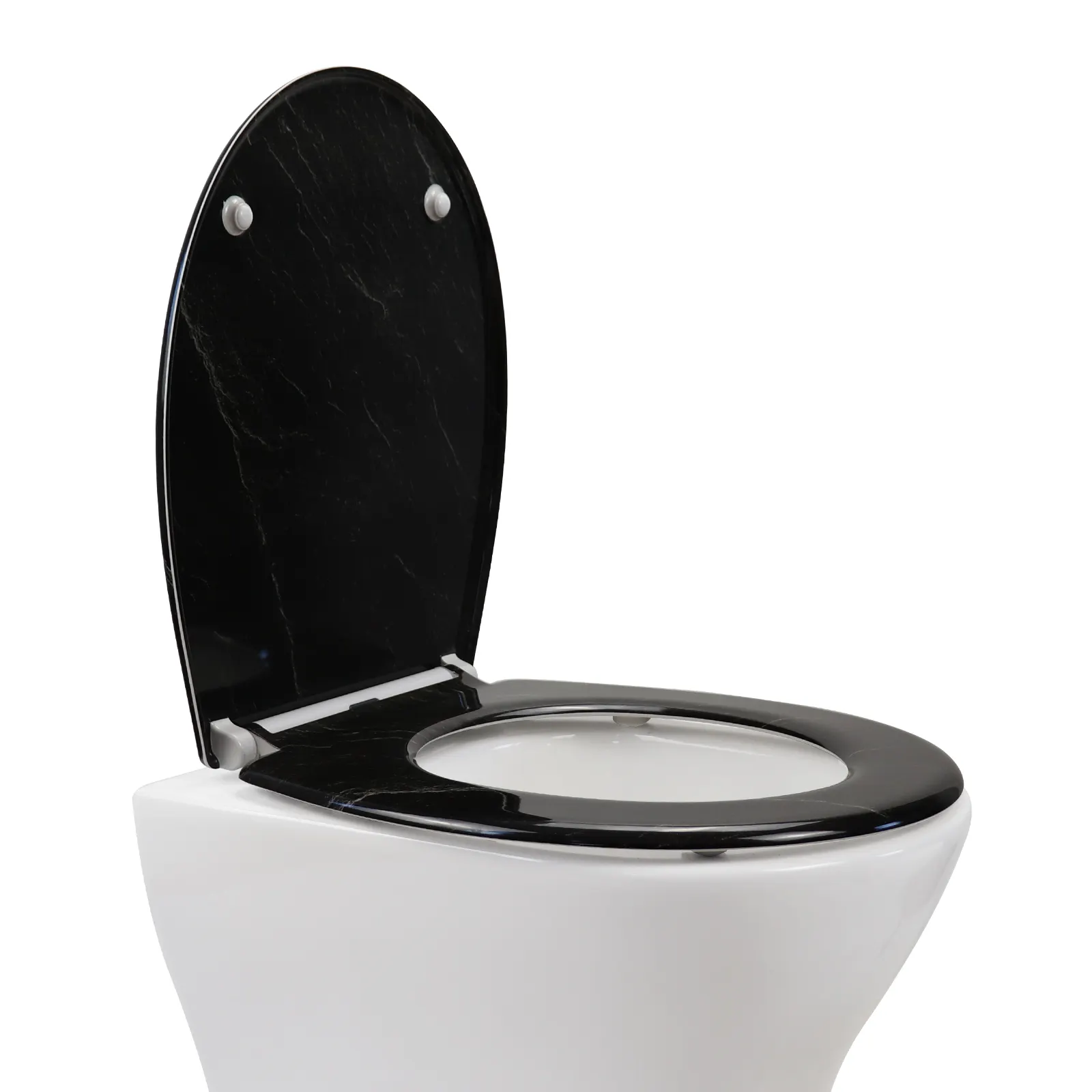Duroplast Toilet Seat White - - Fanmitrk 4