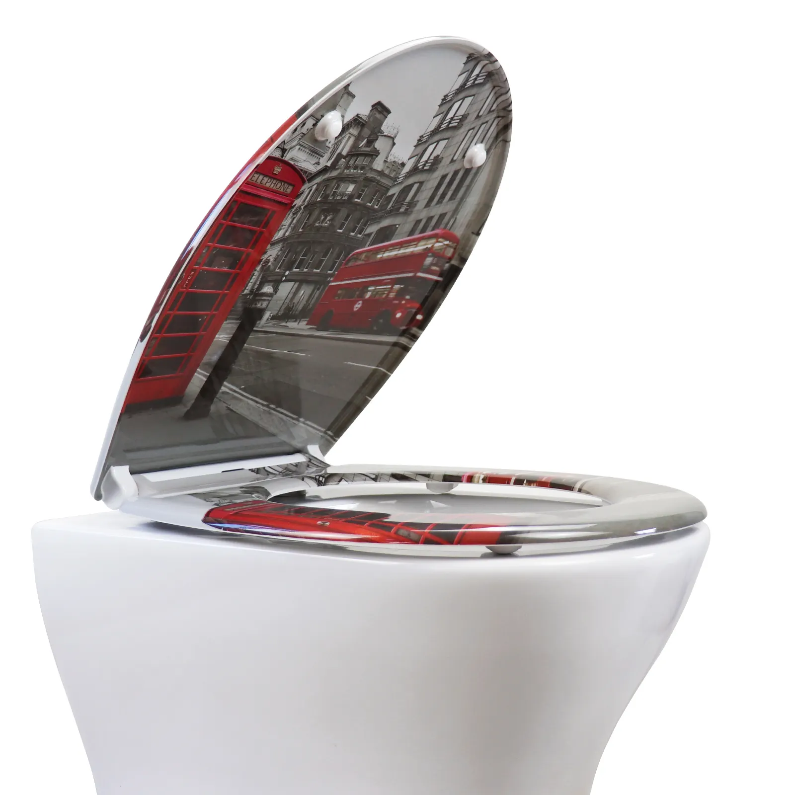 D Shaped Patterned Toilet Seat by Fanmitrk-1 5