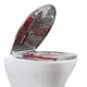 D Shaped Patterned Toilet Seat by Fanmitrk-1 5