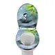 Shell Pattern Toilet Seat - - Fanmitrk 5