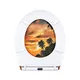 Sedile WC con chiusura ammortizzata in Duroplast di Fanmitrk-3 7