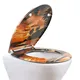 Sedile WC con chiusura ammortizzata in Duroplast di Fanmitrk-3 6