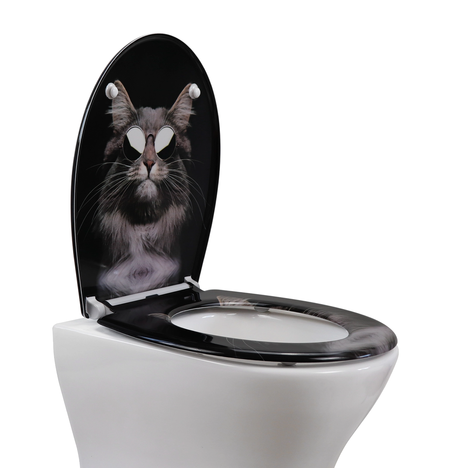 Fanmitrk Duroplast Toilettensitz 819-56 Soft Close Quick Release 1