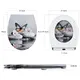 Duroplast White Toilet Seat - - Fanmitrk 8