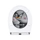 Duroplast White Toilet Seat - - Fanmitrk 7