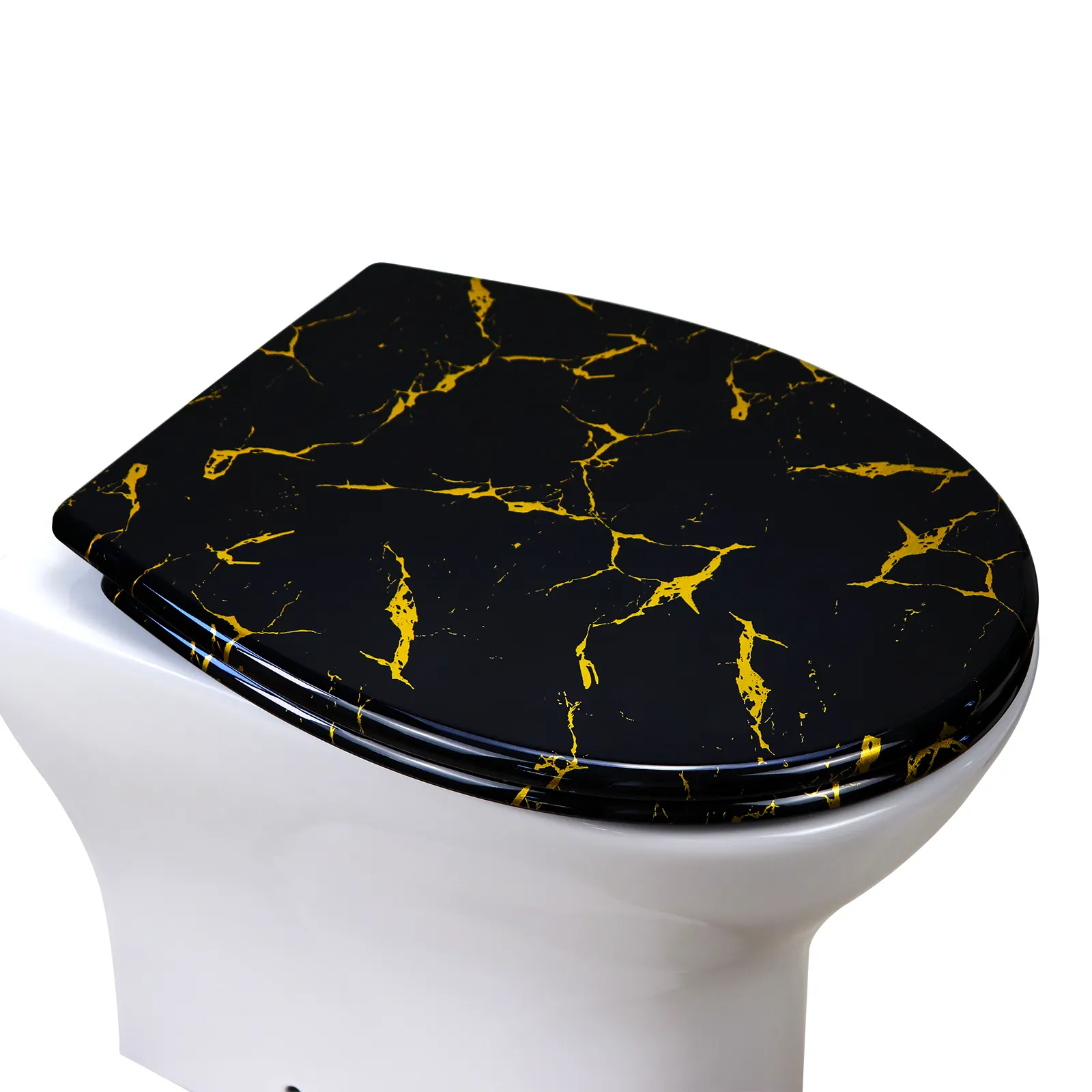 Duroplast White Toilet Seat by Fanmitrk-4 3