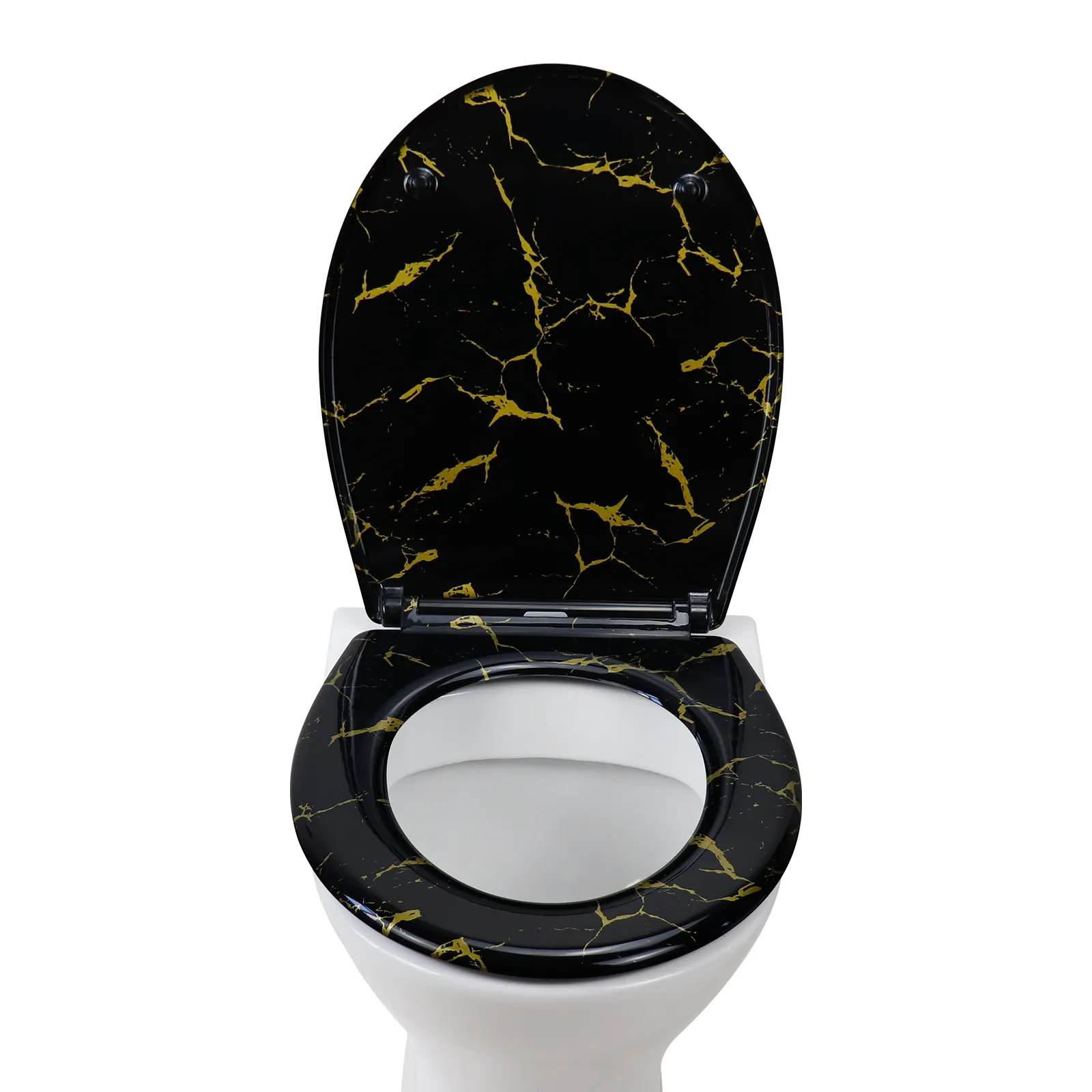 Duroplast White Toilet Seat by Fanmitrk-4 5