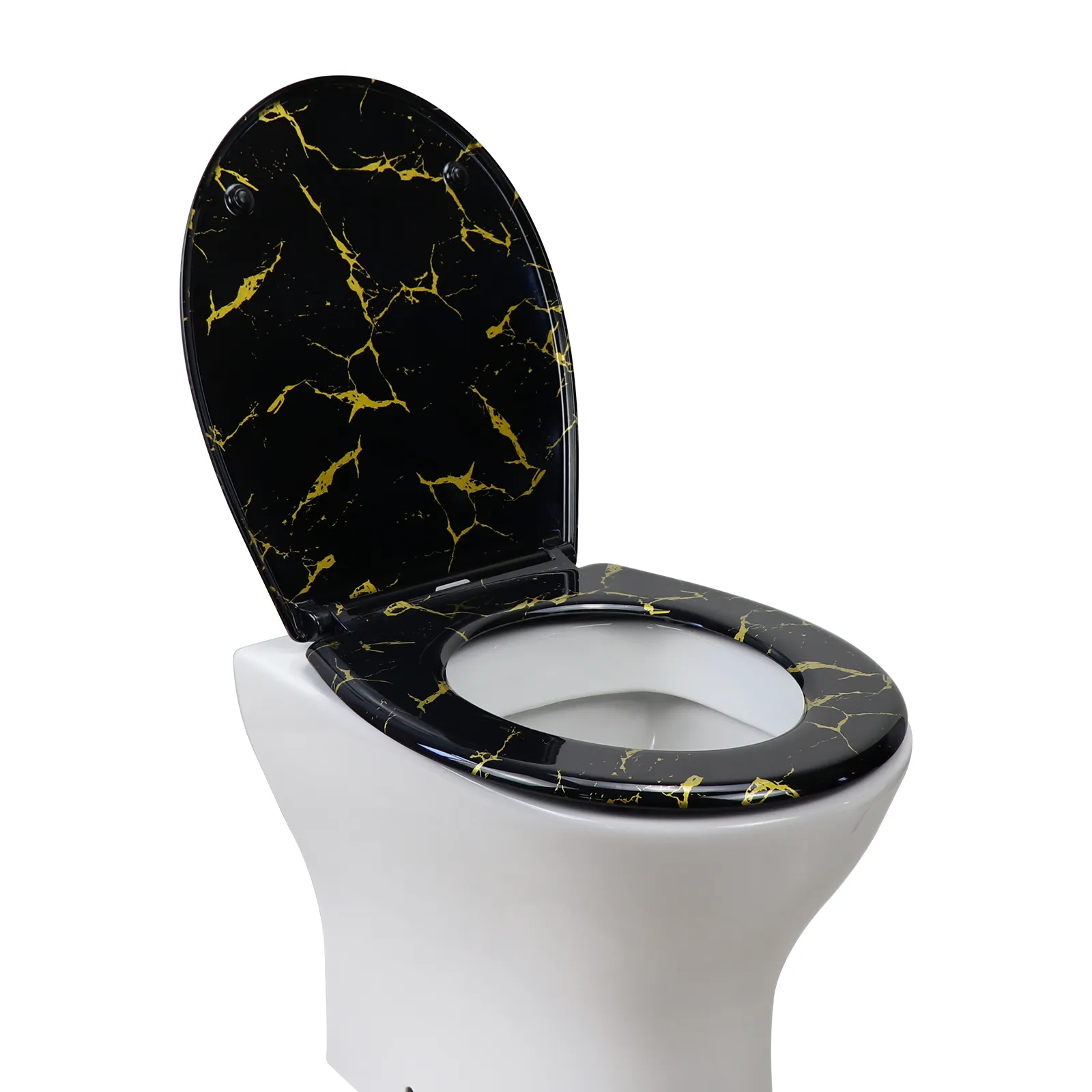 Duroplast White Toilet Seat by Fanmitrk-4 4