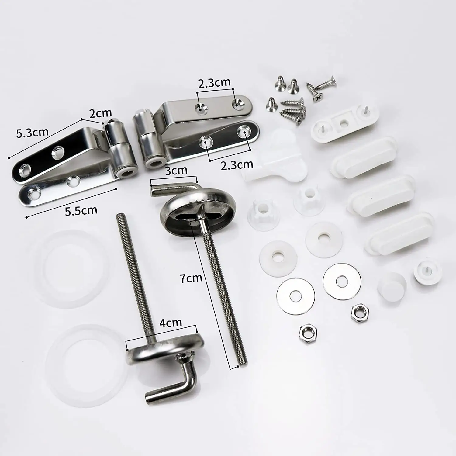 D Shaped Toilet Seat Soft Close Quick Release - - Fanmitrk 7