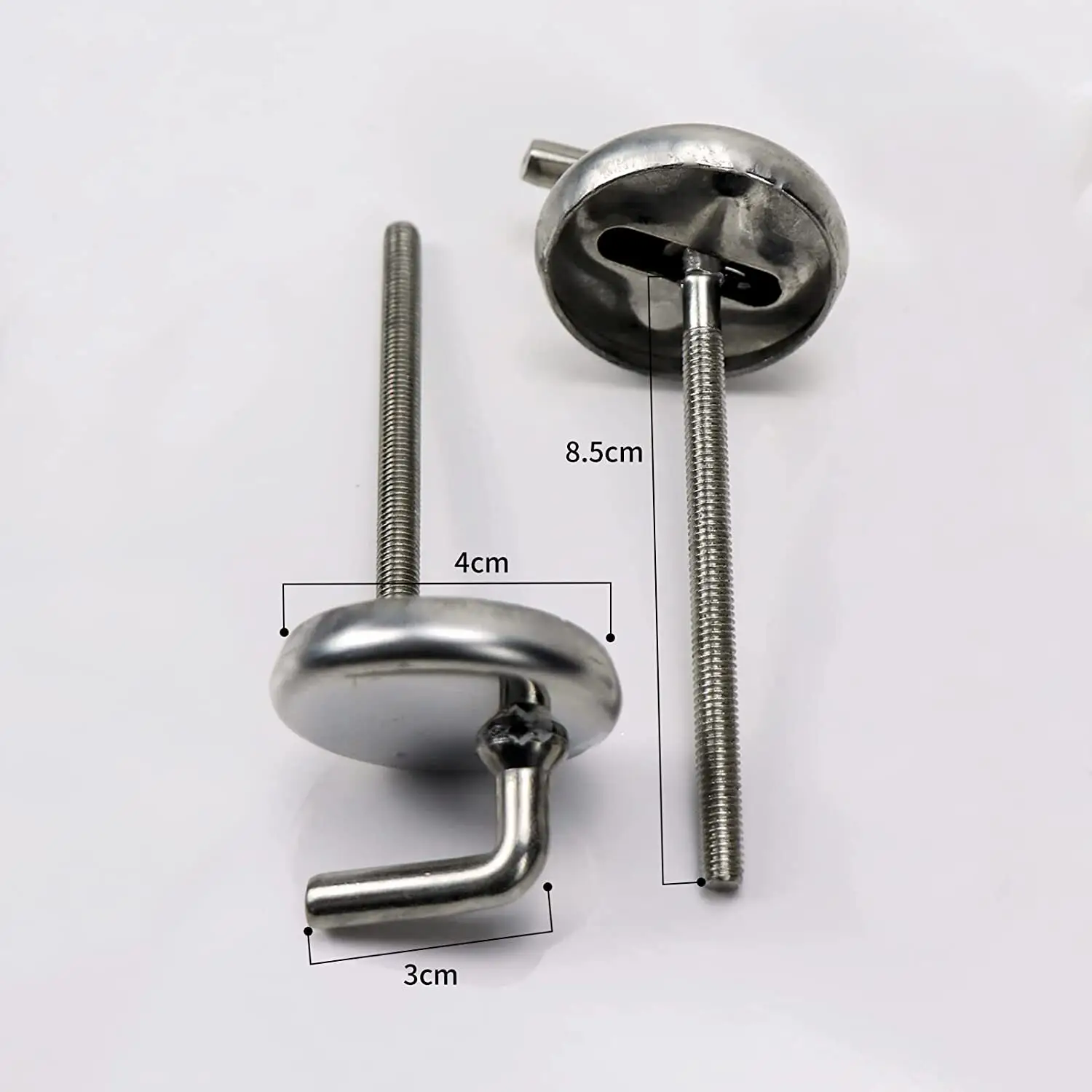 Duroplast Toilet Seat Hinges by Fanmitrk 2