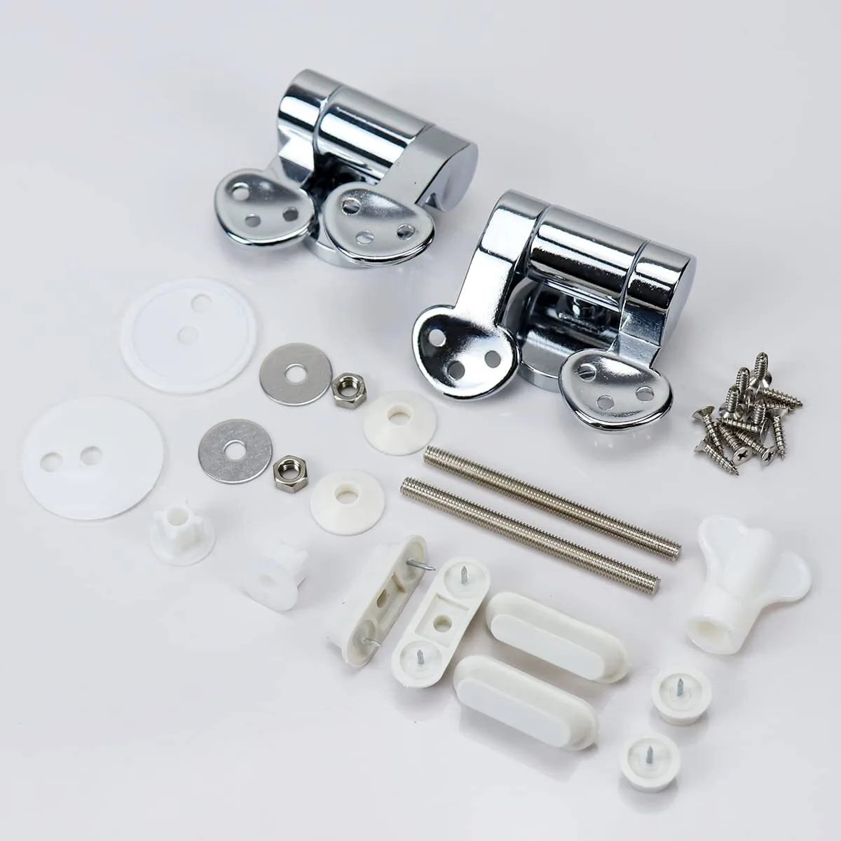 Fanmitrk Toiletbril Scharnier-Zinklegering Soft Close Fittings 1